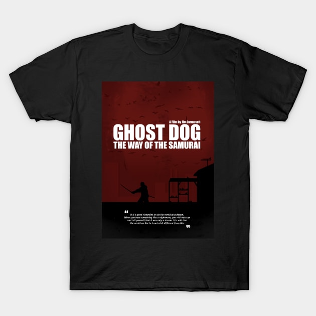 Ghost Dog - Minimal Movie Film Cult Alternative T-Shirt by HDMI2K